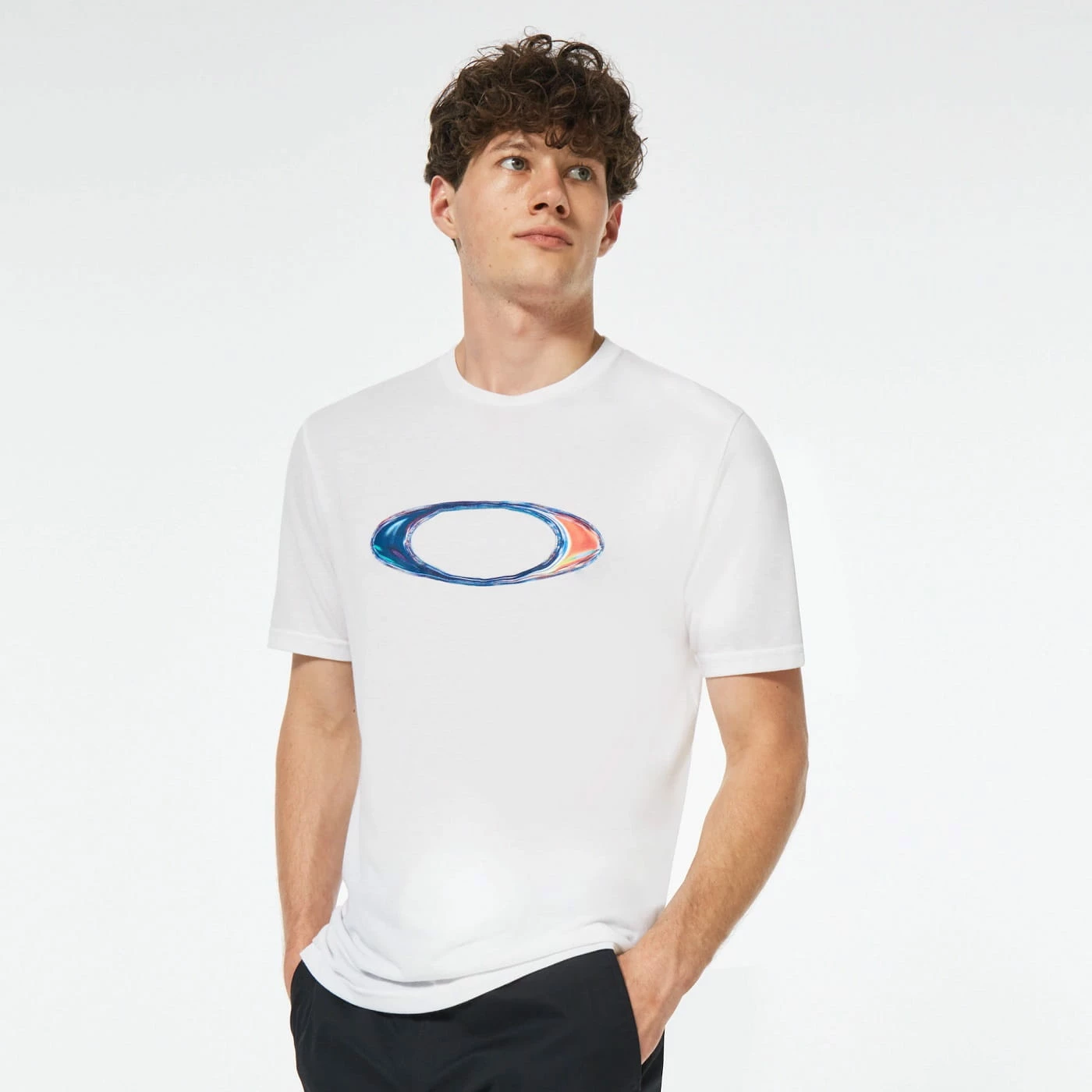 Oakley Tee Marble Ellipse - Blanc 4 Oakley Tee Marble Ellipse - Blanc – Image 2