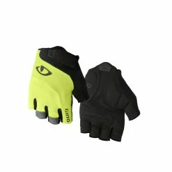 Giro Gants Gel Bravo - Jaune Fluo