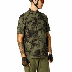 Fox Racing Flexair Woven - Chemise Tissée à Manches Courtes - Vert Olive -Lunettes boutique en ligne 27304 099 1