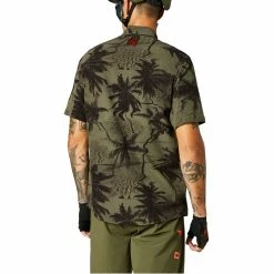 Fox Racing Flexair Woven - Chemise Tissée à Manches Courtes - Vert Olive -Lunettes boutique en ligne 27304 099 2