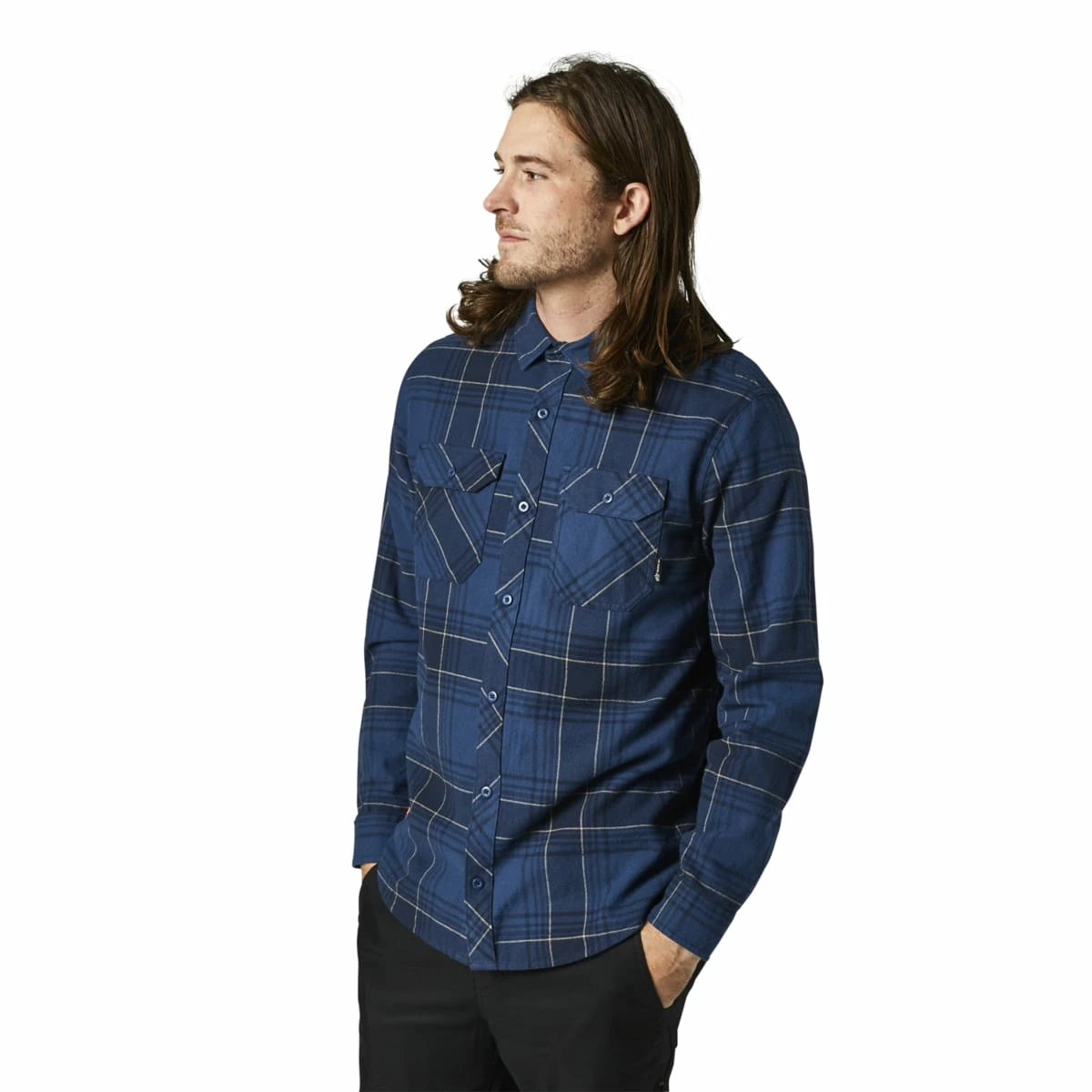 Fox Racing TRAILDUST 2.0 FLANNEL - Indigo Foncé 5 Fox Racing TRAILDUST 2.0 FLANNEL - Indigo Foncé – Image 3