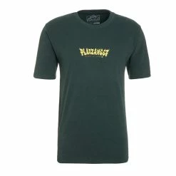 PLATZANGST T-Shirt Flamme - Vert
