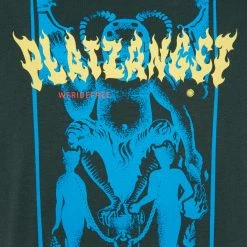 PLATZANGST T-Shirt Flamme - Vert 8 PLATZANGST T-Shirt Flamme - Vert -Lunettes boutique en ligne 4051053360906 0122