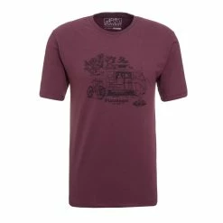 PLATZANGST T-shirt Du Camp - Violet