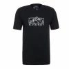 PLATZANGST T-shirt Avec Logo De La Montagne - Noir