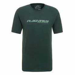 PLATZANGST T-Shirt Avec Logo - Vert