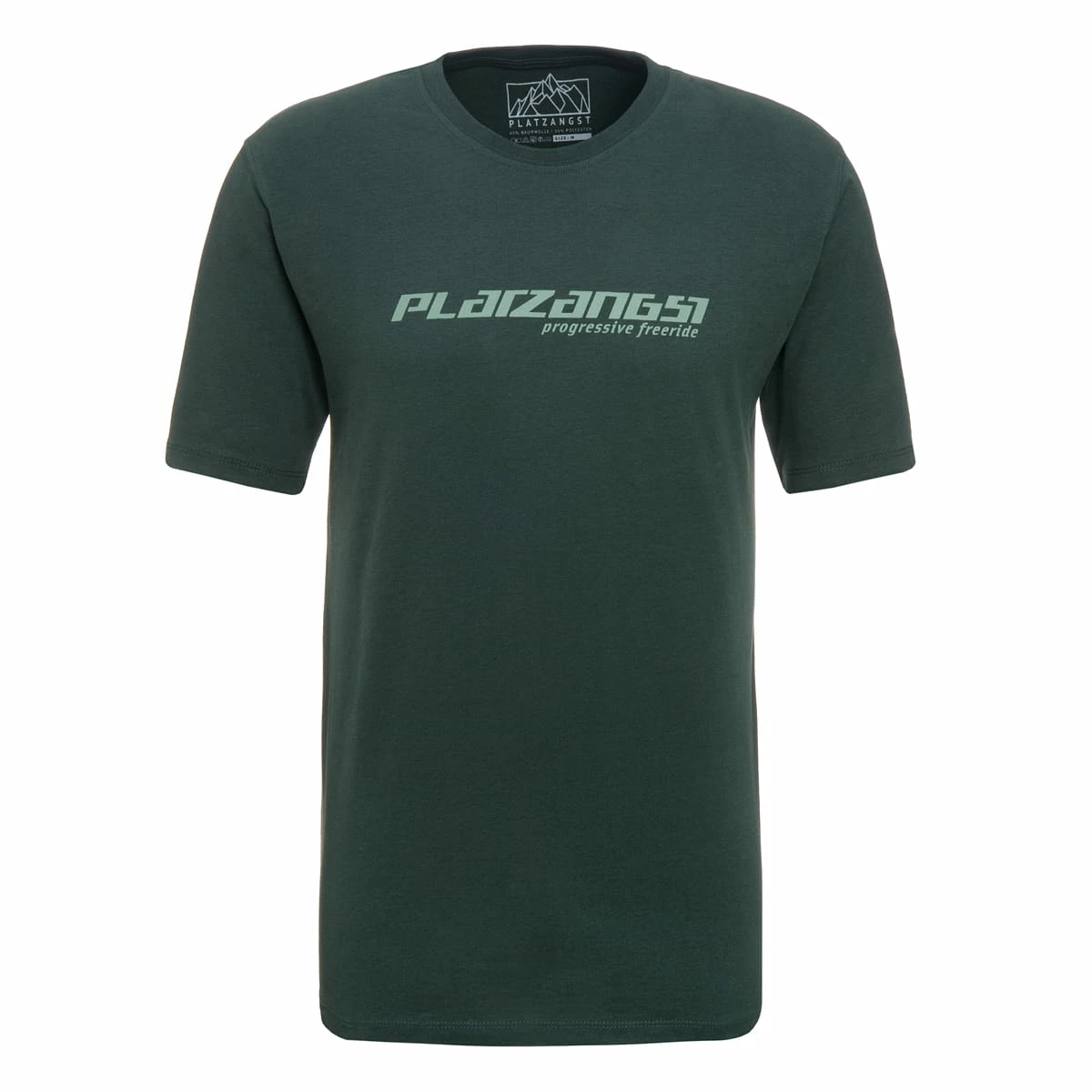 PLATZANGST T-Shirt Avec Logo - Vert 3 PLATZANGST T-Shirt Avec Logo - Vert