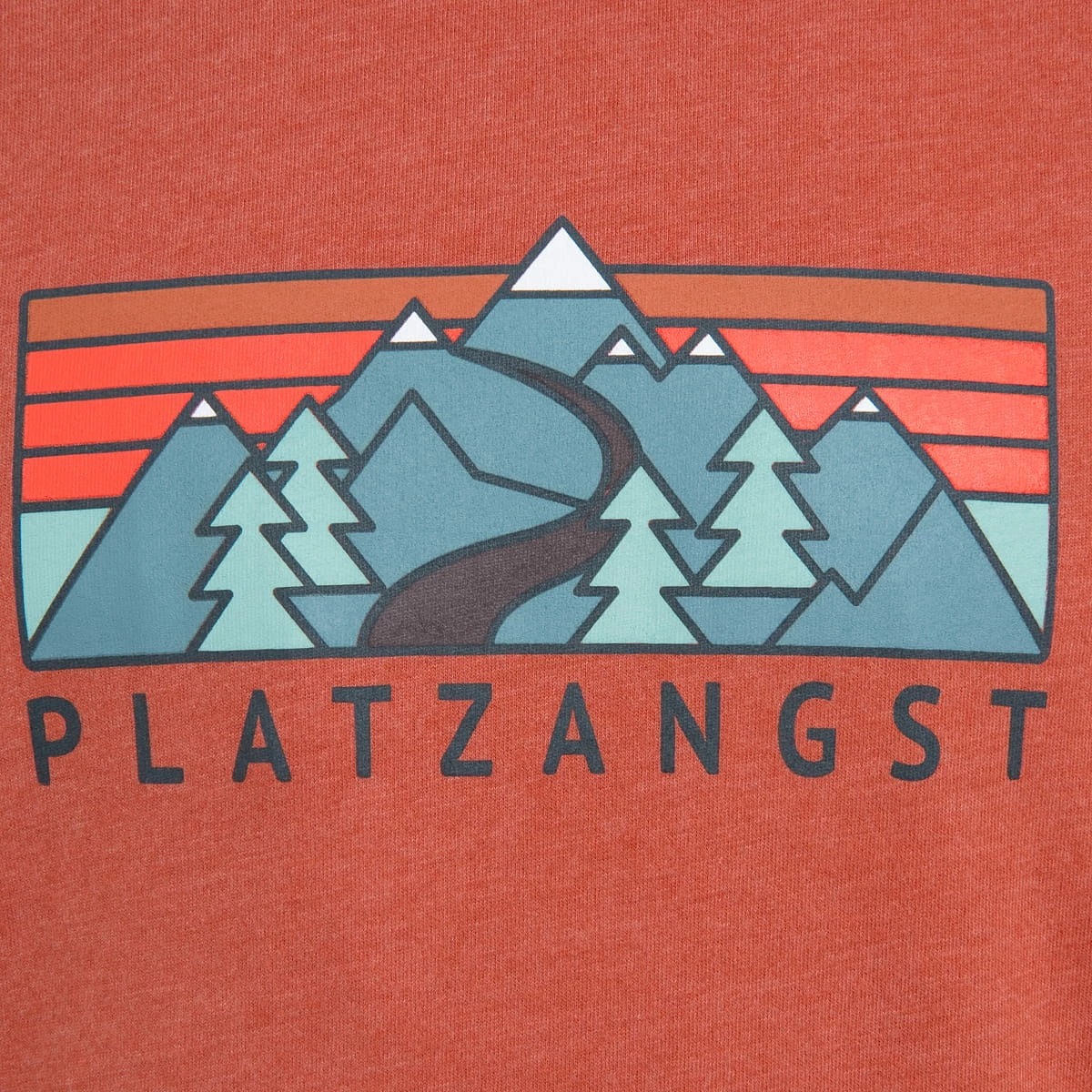 PLATZANGST T-Shirt Logo Gravel - Orange 6 PLATZANGST T-Shirt Logo Gravel - Orange – Image 4