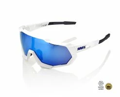 100% Speedtrap - Objectif Miroir / Hiper Lens HD Multicouche - Blanc Mat