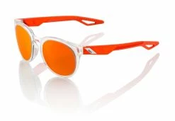 100% Lunettes De Soleil Campo - Verre Miroir - Orange