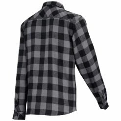 IXS Chemise En Flanelle Escapee - Noir/Gris -Lunettes boutique en ligne 654JhBMdIjBs3qfd