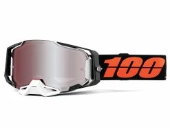 100% Armega HiPER Goggle - Lentille Miroir - Blacktail