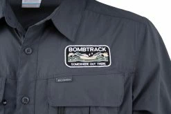 Bombtrack Columbia Wanderlust Travel Shirt - Gris -Lunettes boutique en ligne BOMBTRACK COLUMBIA wanderlust shark 3