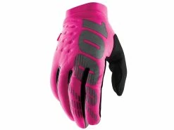 100% Gants Thermiques Brisker Women's - Neon Pink/Black