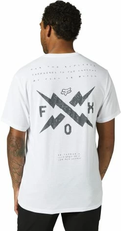 Fox Racing Tee Calibrated SS Tech Optic White -Lunettes boutique en ligne CalibratedSSTechTeeOpticWhite 2