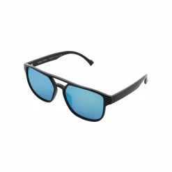 Red Bull SPECT Lunettes De Soleil Cooper RX - Shiny Black/Sky Blue Mirror