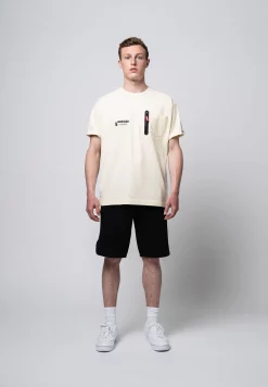 Nineyard T-shirt SIGNATURE Oversize Pocket - Pale Yellow -Lunettes boutique en ligne DSC9210 1800x1800