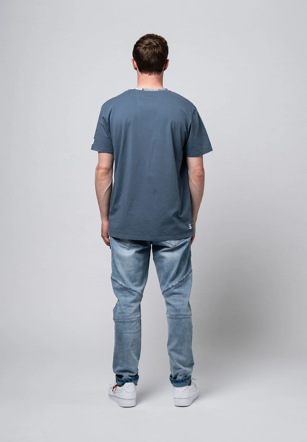 Nineyard STREET . Colted T-Shirt - Used Greyblue 8 Nineyard STREET . Colted T-Shirt - Used Greyblue – Image 6