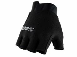 100% Gants Courts Exceeda Gel - Solid Black