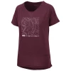 IXS Flow Women Tech Tee Contour Raisin -Lunettes boutique en ligne FlowWomenTechTeeContourraisin 1