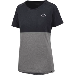 IXS Flow Women Tech Tee Mountain Noir-graphite