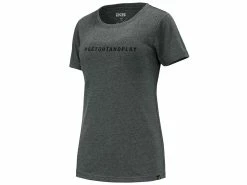 IXS Getoutandplay T-shirt En Coton Organique Pour Femme - Graphite