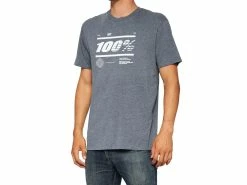 100% T-shirt Global - Heather Grey
