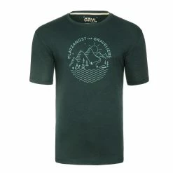 PLATZANGST T-Shirt Graveliers - Vert