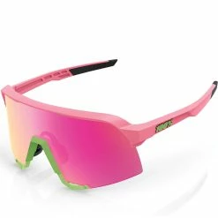 100% S3 - Verre Miroir - Matte Washed Out Neon Pink