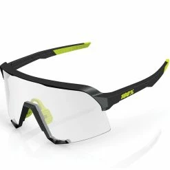 100% S3 - Lentille Photochromique - Noir Brillant