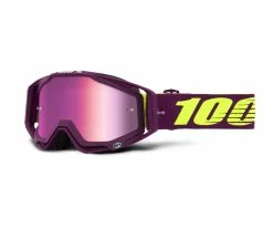 100% Lunettes De Protection Racecraft Anti Fog Mirror Lens - Klepto