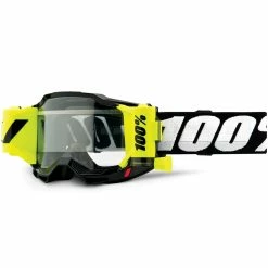 100% Accuri Forecast Gen.2 Anti Fog Goggles Clear With Film - Black