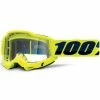 100% Lunettes De Protection Anti-buée Accuri OTG Gen.2 Clear - Neon Yellow -Lunettes boutique en ligne HU GOG 0051 neon gelb