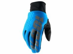 100% Gants Hydromatic Brisker - Cyan
