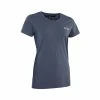 ION Bike Tee S Logo SS DR Femme - Storm Blue