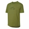 IXS T-Shirt Flow Tech Avec Graphique D'alpinisme - Vert -Lunettes boutique en ligne IX JER 1351 Gr n