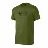 T-Shirt De Marque Avec Logo IXS - Vert 1 T-Shirt De Marque Avec Logo IXS - Vert -Lunettes boutique en ligne IX TEE 6030 olive