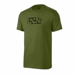 T-Shirt De Marque Avec Logo IXS - Vert