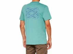 100% T-shirt Infinitee - Ocean Blue Heather -Lunettes boutique en ligne InfiniteeT Shirt OceanBlueHeather 2