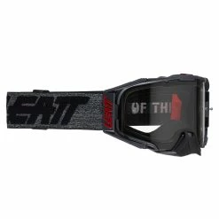 LEATT Lunettes De Protection Anti-buée Velocity 6.5 - Gris Foncé