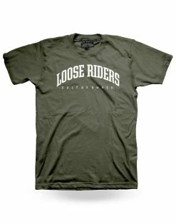 LOOSE RIDERS T-shirts Classiques Pour Hommes - Olive
