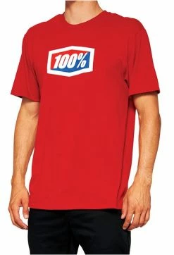 100% T-shirt Officiel - Red
