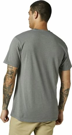 Fox Racing Tee Pinnacle SS Premium Heather Graphite -Lunettes boutique en ligne PinnacleSSPremiumTeeHeatherGraphite 2