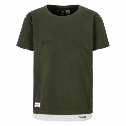Nineyard T-Shirt Long Leyered - Olive Usagé