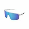 Red Bull SPECT Lunettes De Soleil DAKOTA - Shiny White/Ice Blue Revo -Lunettes boutique en ligne RBSPE Dakota 2 White