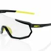 100% Racetrap 3.0 - Lentille Photochromique - Noir Brillant -Lunettes boutique en ligne Racetrap3 0 PhotochromicLens glossblack 1