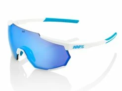 100% Racetrap 3.0 Movistar - Lentilles HiPER Blue Multi Mirror - Team White