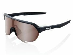 100% S2 - Lentille HiPER Mirror - Noir Doux Au Toucher