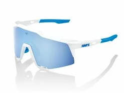 100% Speedcraft Movistar - Lentilles HiPER Blue Multi Mirror - Team White