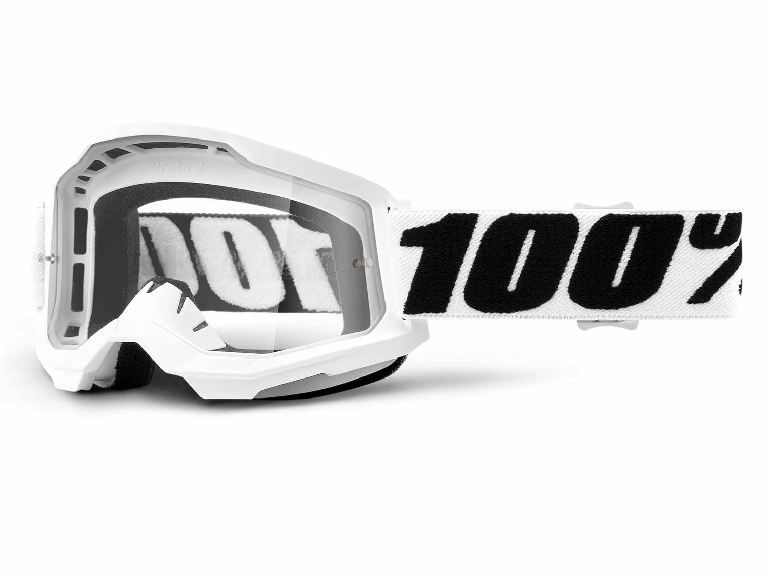 100% Strata 2 Goggle - Lentille Claire - Everest 3 100% Strata 2 Goggle - Lentille Claire - Everest